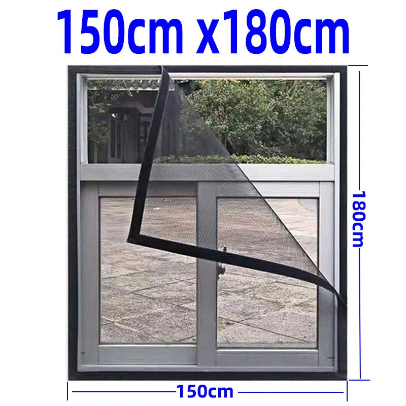 Adjustable Invisible Anti-Mosquito Washable Window Net - Image 5