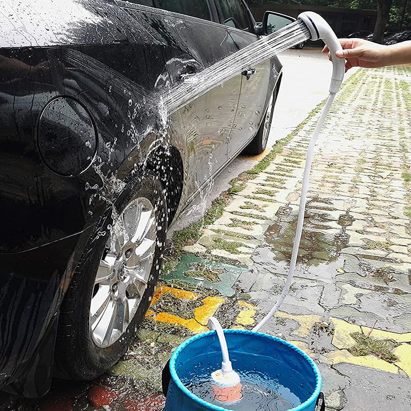 Portable Electric Outdoor Camping Shower Set - Image 0