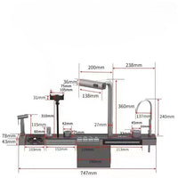 Waterfall Nano Piano Key Smart Kitchen Sink - Image 5