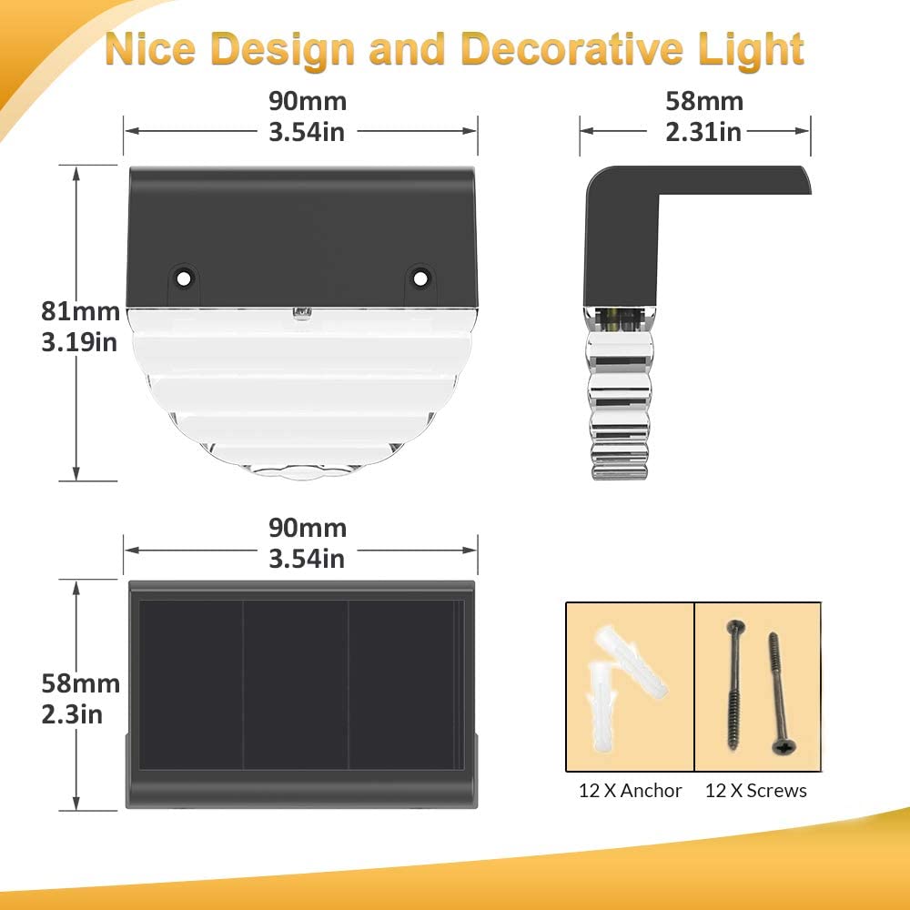 Shining Path Outdoor Solar Powered Pathway Lights