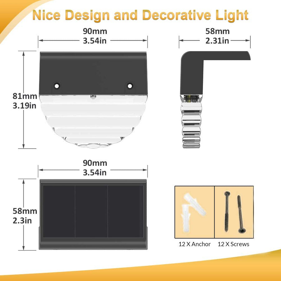 Shining Path Outdoor Solar Powered Pathway Lights - Image 4