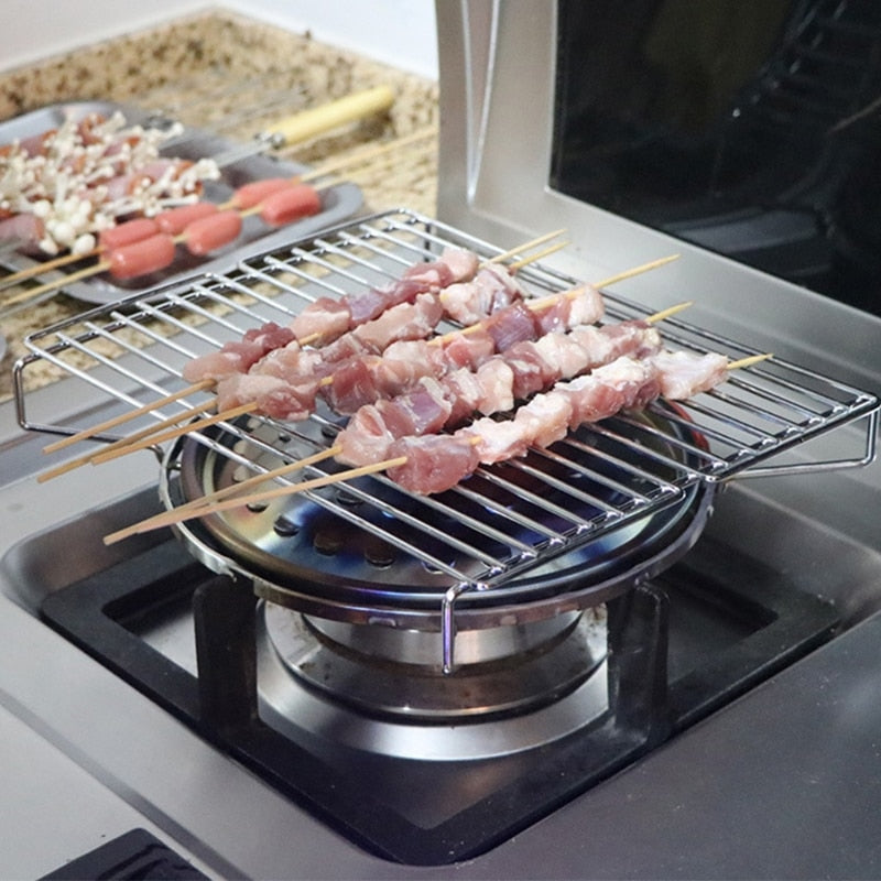 Portable Gas Stove BBQ Rack - Image 0