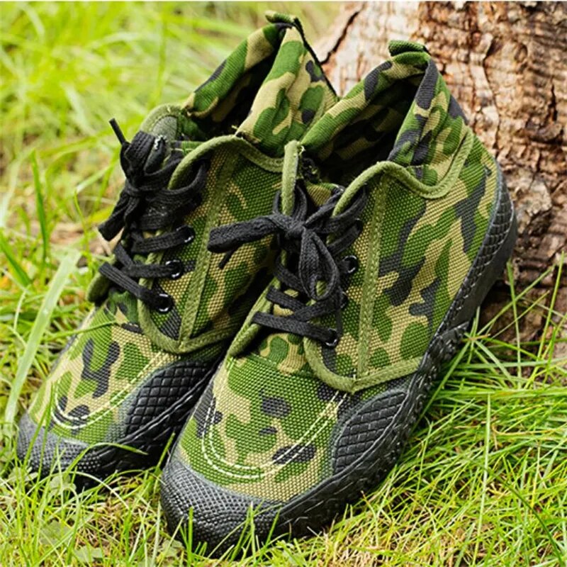 Urban Military Camouflage Tactical Boots - Image 2