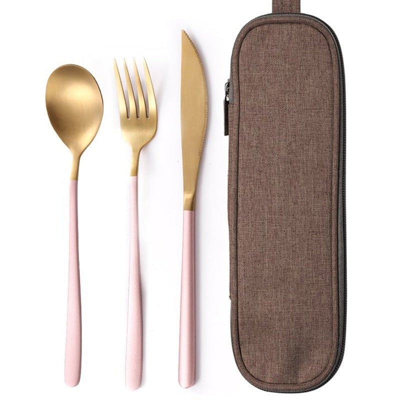 Stainless Steel Elegant Table Tableware - Image 7