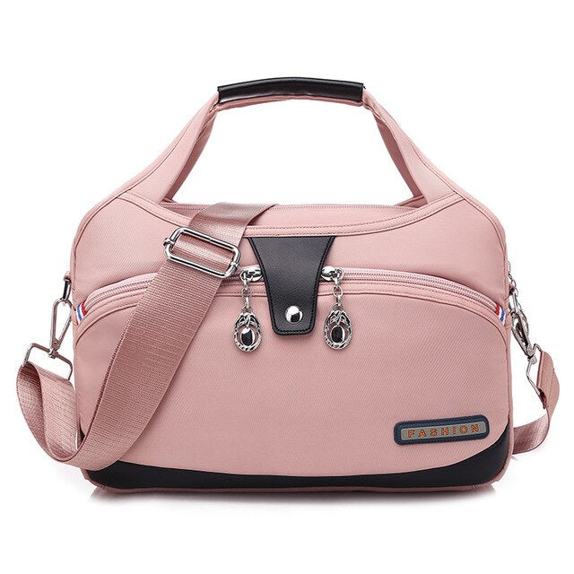 Stylish Large Capacity Waterproof Cross Body Bag - Image 7