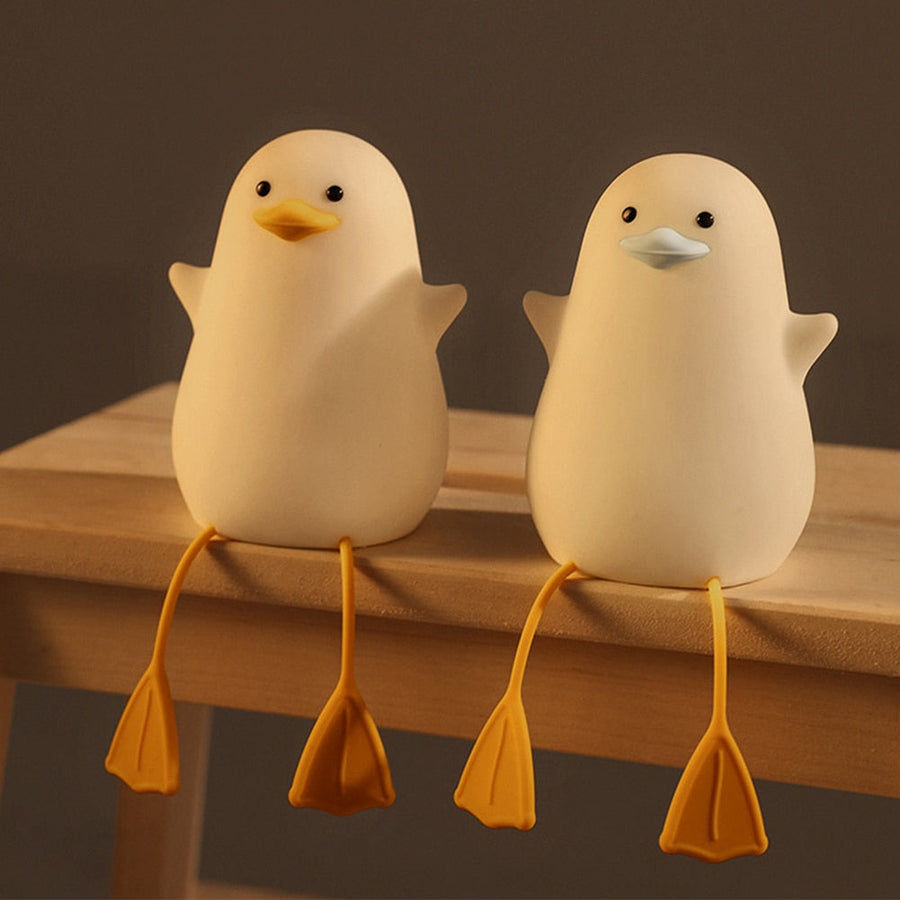 Happy Duck Bedside Night Lamp - Image 2