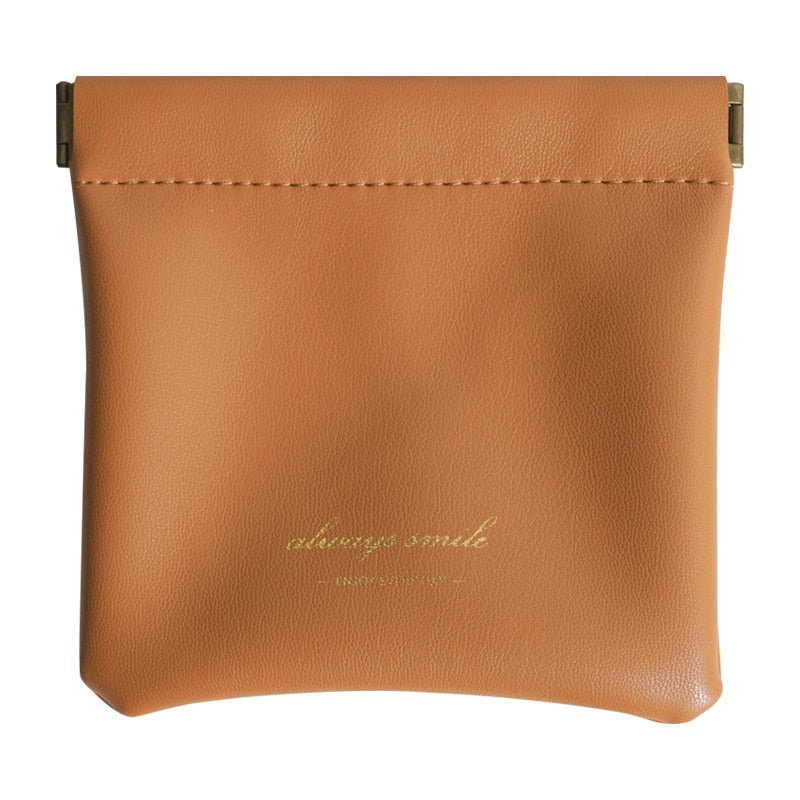 Waterproof Mini Leather Makeup Bag - Image 12