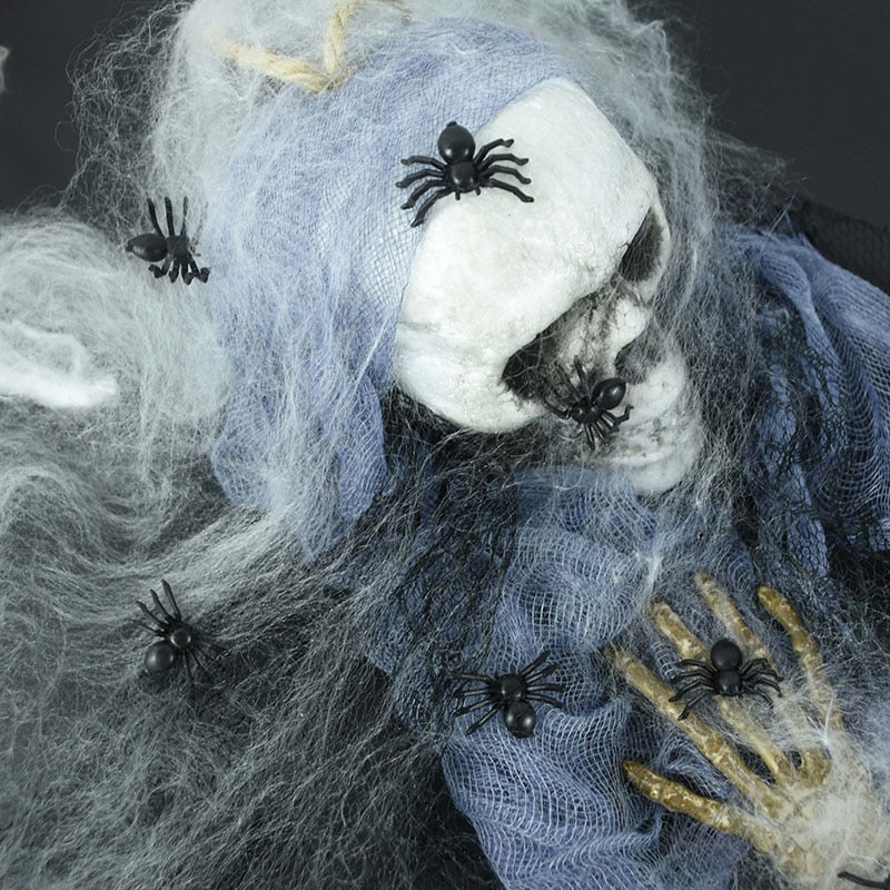 50Pcs Luminous Glowing Spiders Halloween Decoration - Image 2
