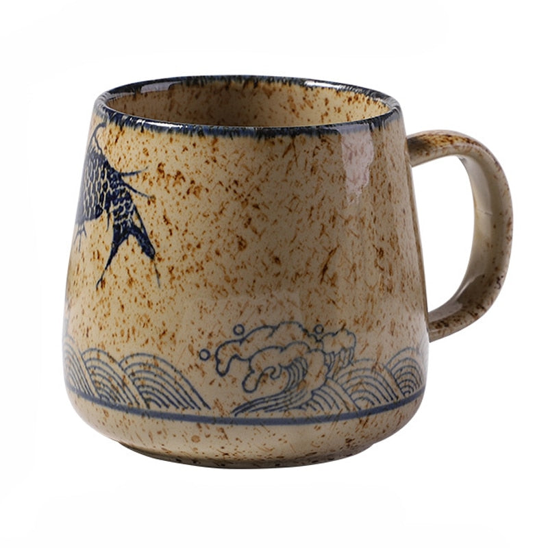 Japanese Retro Handmade Ceramic Cups - Image 6