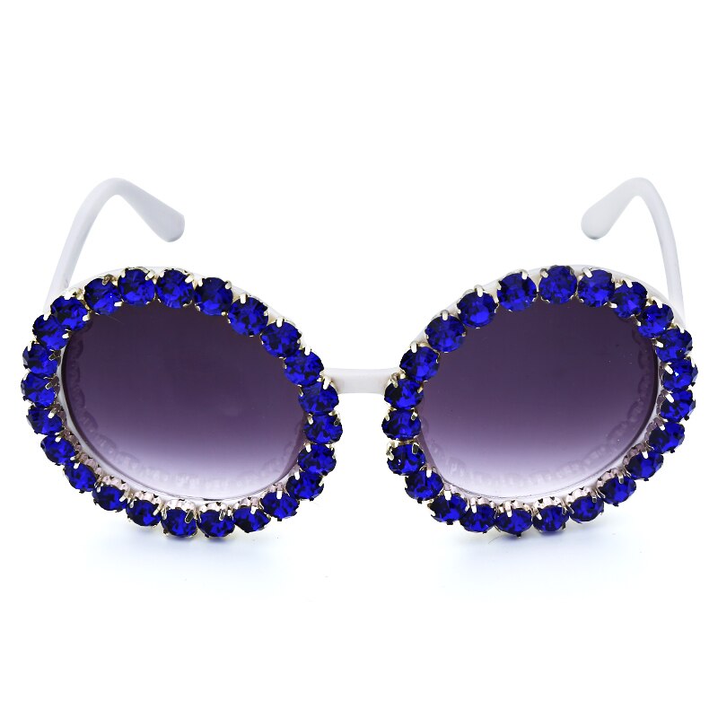Oversize Round Luxury Sunglasses - Image 3