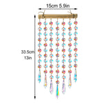 Glass Crystal Wind Chimes Window Decoration