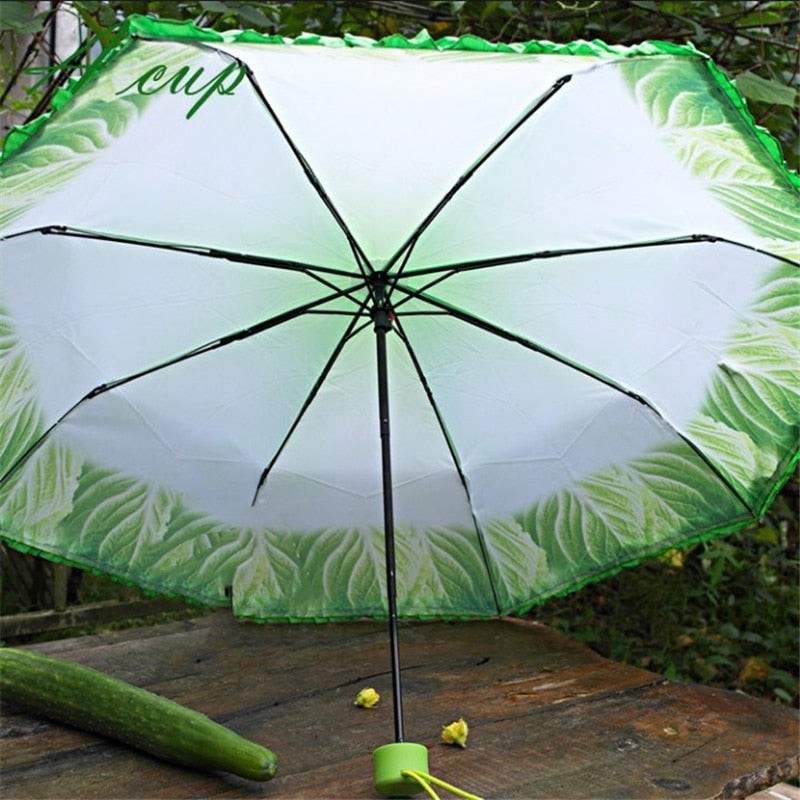 Creative Lettuce Anti-UV Umbrella - Image 4