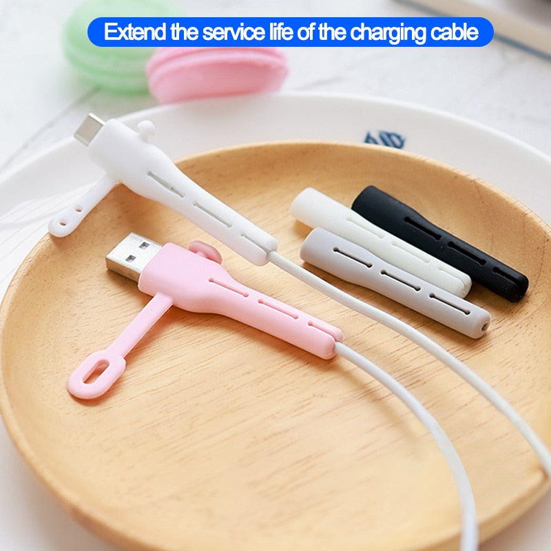 Silicone Cable Cord Protector Clip - Image 3