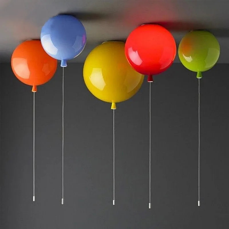 Color Orbit Balloon Acrylic Pendant Lamp - Image 0