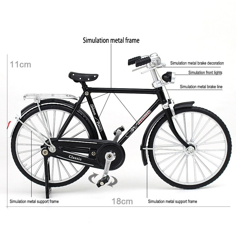 Mini Model Metal Bicycle Toy - Image 2