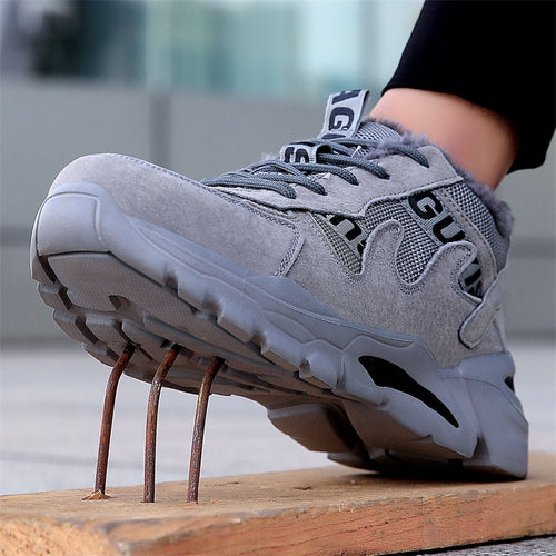 Armored Heavy-Duty Men Safety Shoes - Image 0