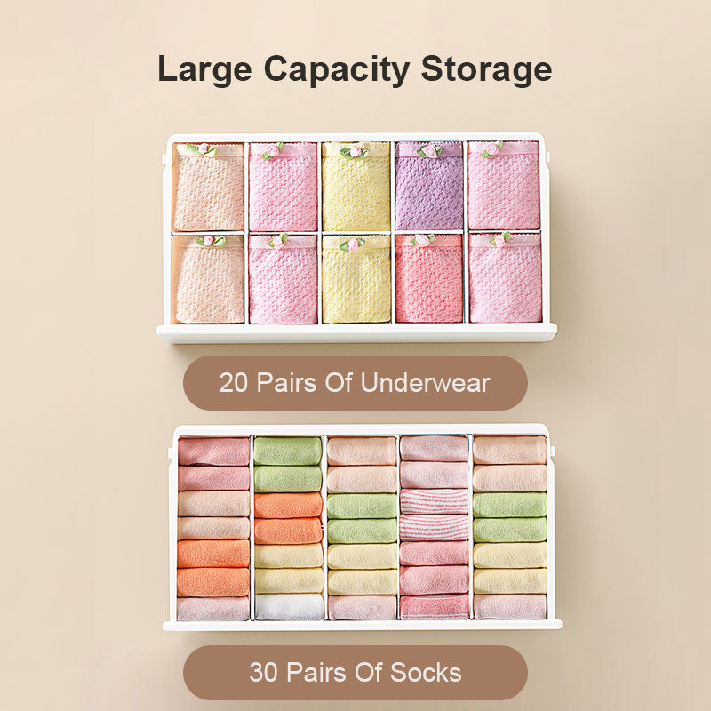 Closet Wise Self-Adhesive Space Saving Organizer Box - Image 2