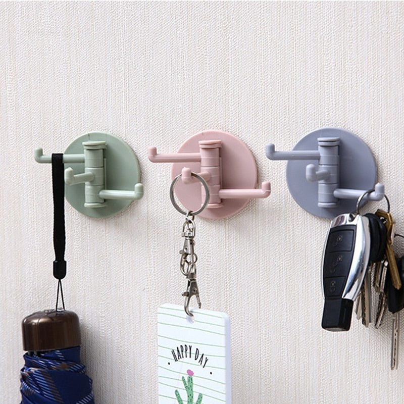 Rotating Sticky Wall Hook