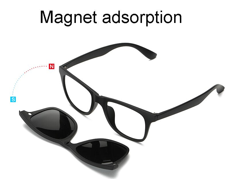 Magnetic Optical Polarized Sunglasses