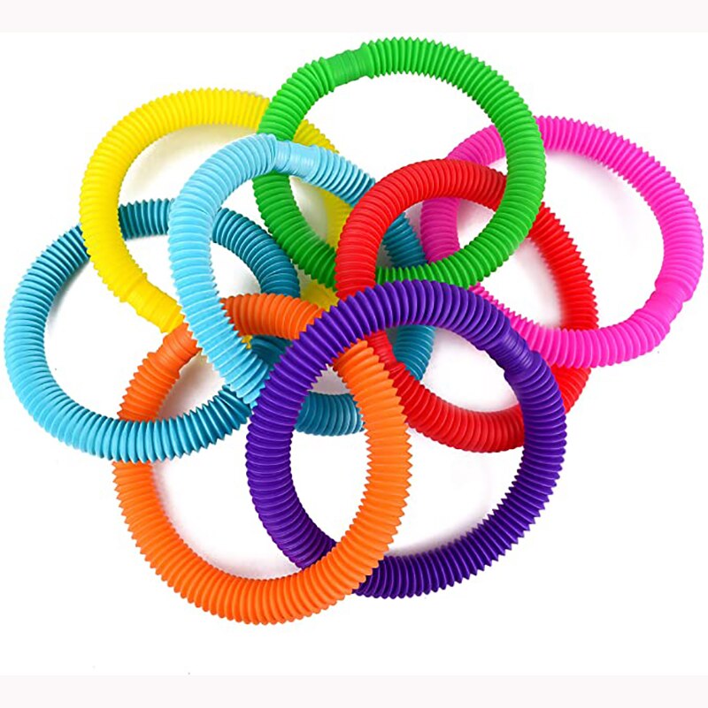 Anti-Stress Colorful Tube Fidget Toy - Image 3