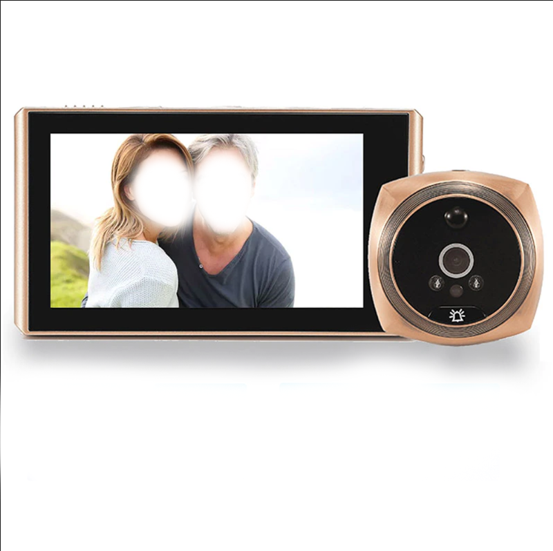 Smart Motion Detector Door Peephole Camera