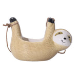 Ceramic Happy Sloth Flower Pot