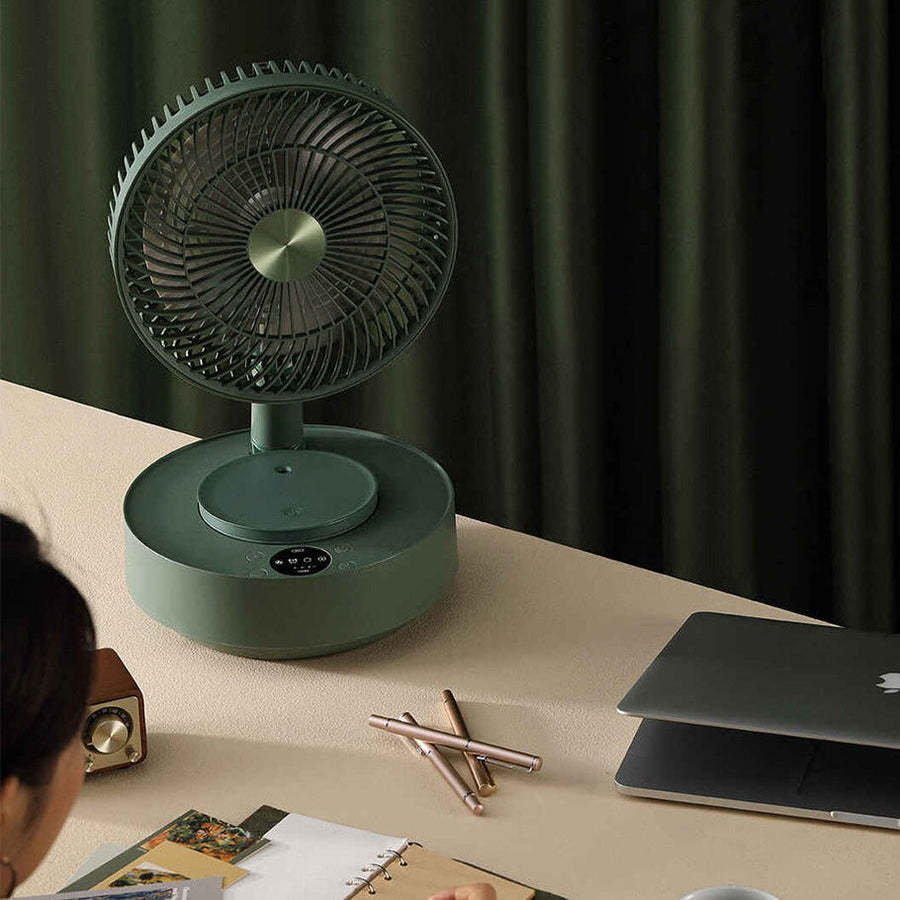 Elegant Mini Foldable Humidifier Fan - Image 0