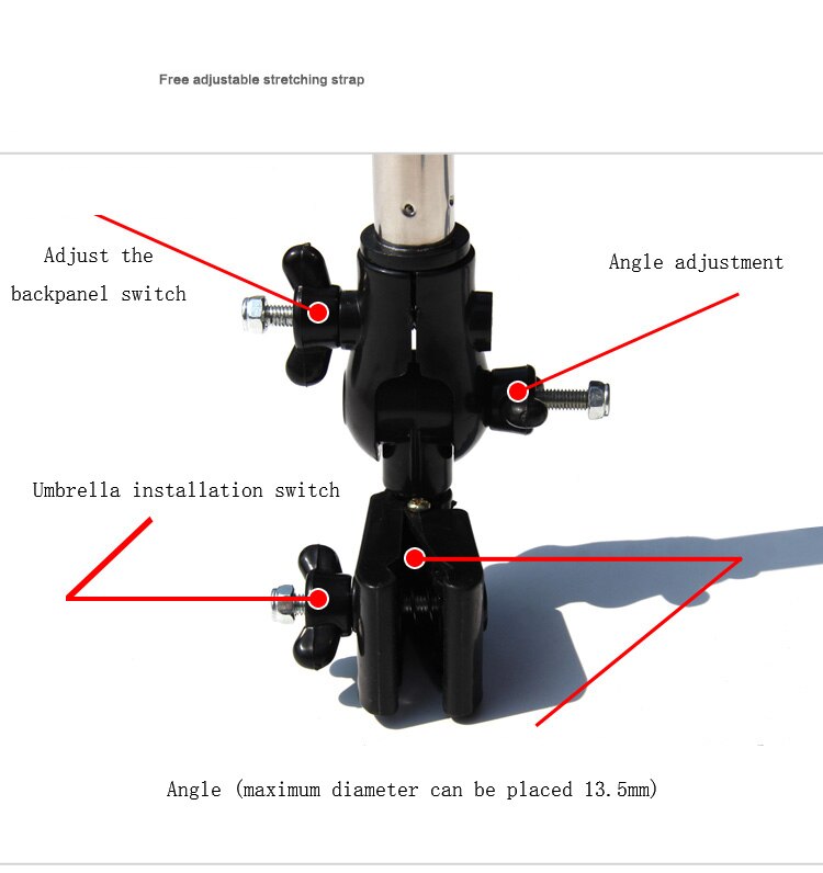 Easy Flex Built-in Bracket Folding Umbrella