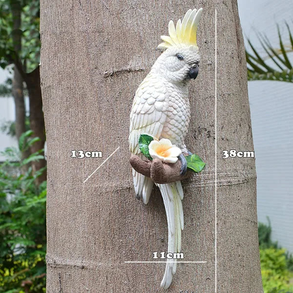 Tropical Vibe Parrot Tree Decor - Image 7