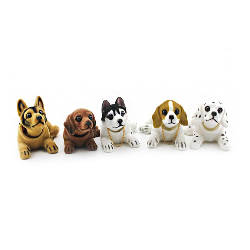 Cute Head Shaking Dogs Car Decor - Image 10