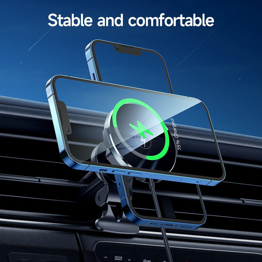 2-in-1 Magnetic Air Vent Fast Charger - Image 2