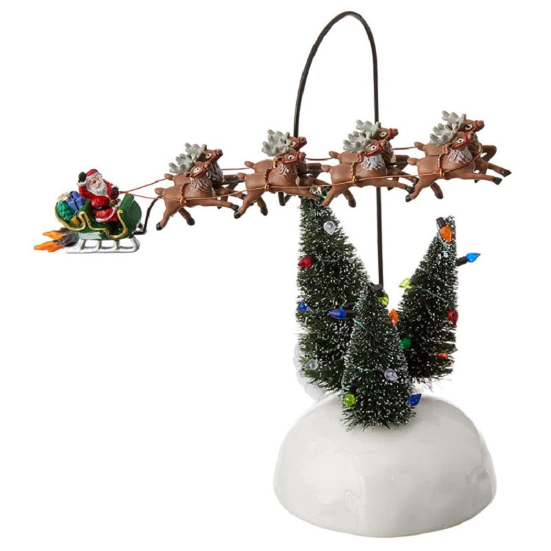 Miniature Christmas House Desktop Decor - Image 6