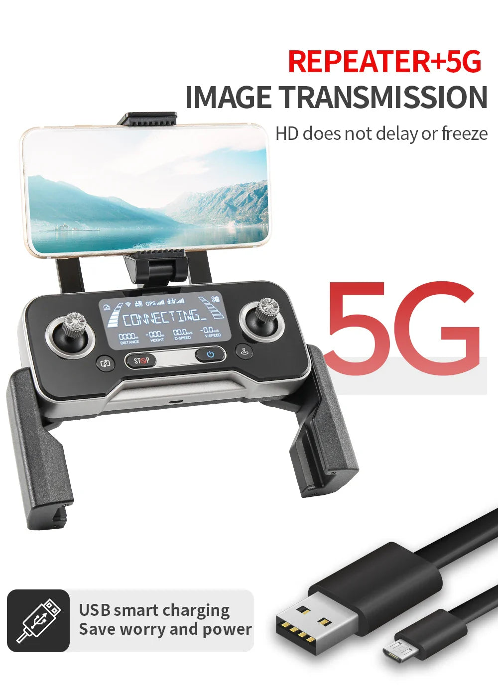 Sky Tech 4G 2-Axis Stable Gimbal Drone