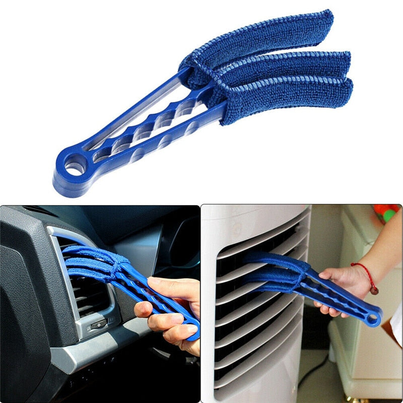 Microfiber Car Air Conditioner Vent Quick Cleaning Brush - Image 4