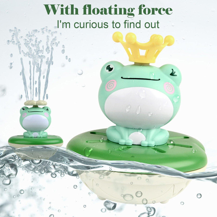 Floating Frog Rotating Sprinkler Toy - Image 5