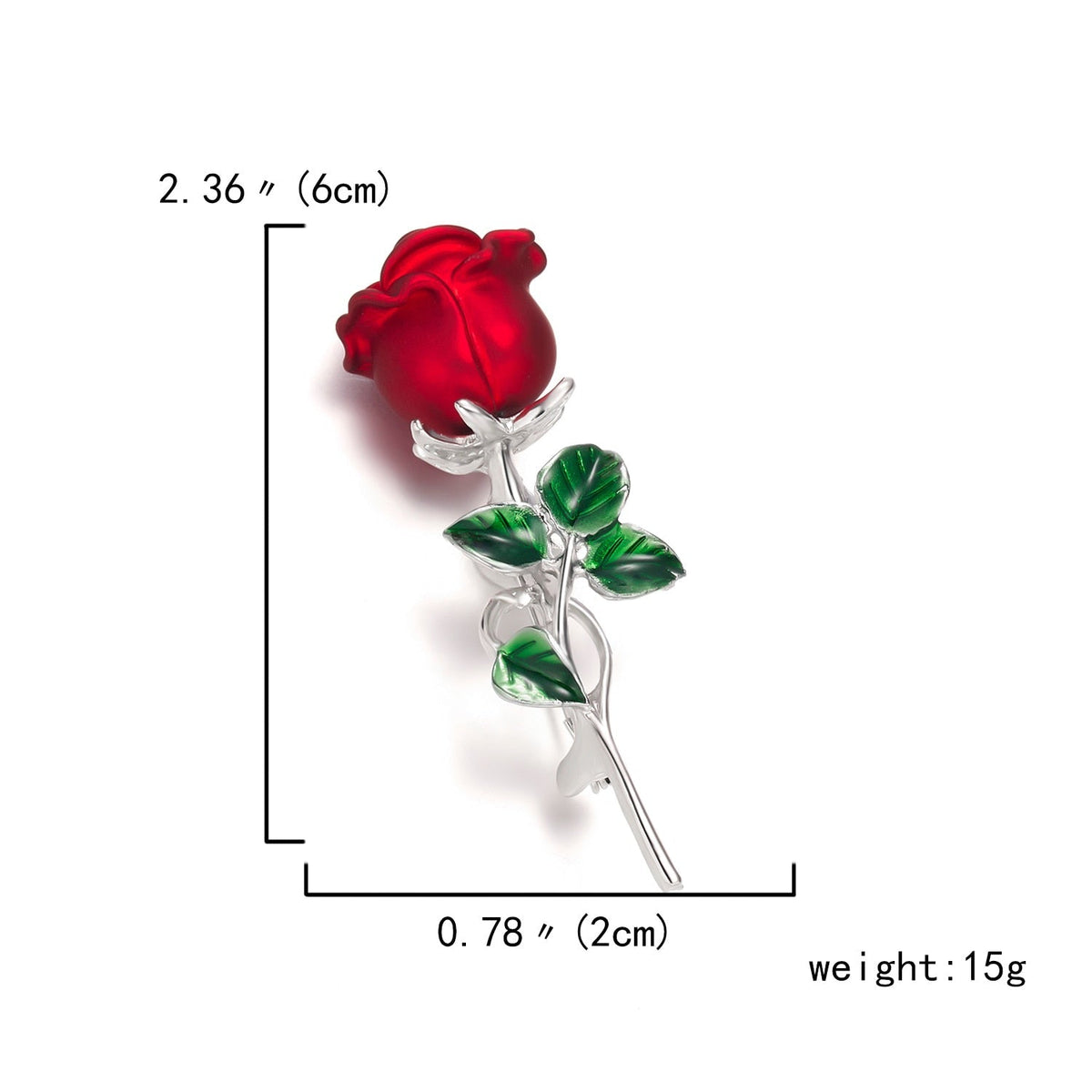 Elegant Rhinestone Flower Brooches