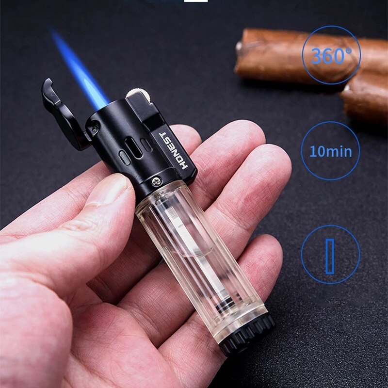 Butane Flame Flick Turbo Gas Lighter - Image 2