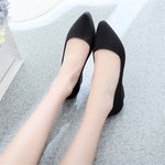 Summer Waterproof Comfy Slip-on High Heels