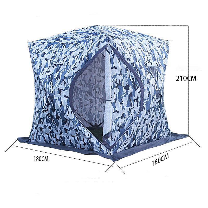 Winter Ice Cube Fishing Camping Tent - Image 5