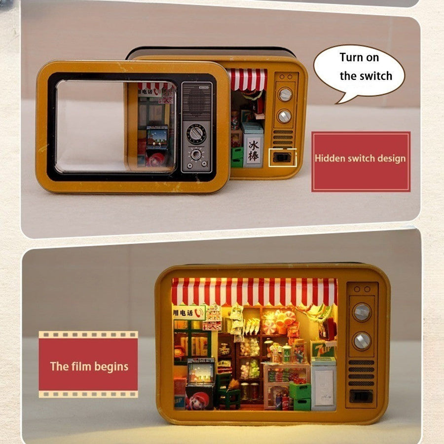 Mini Mansion Wooden Furnished Doll House - Image 8