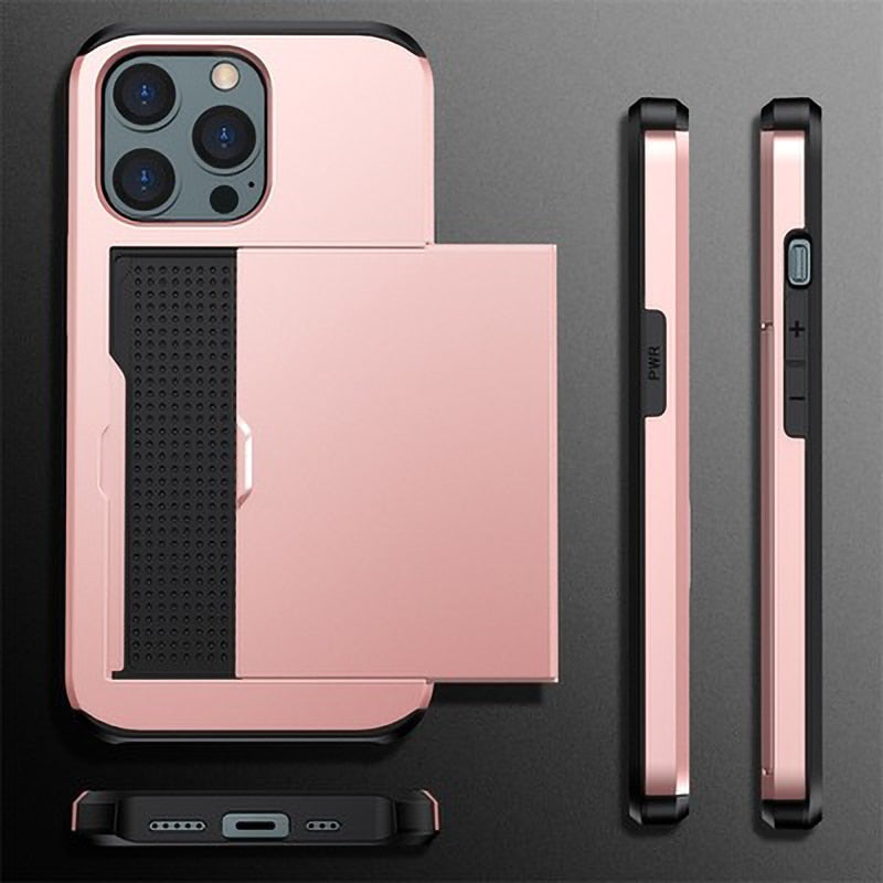 Business Armor Slide Wallet iPhone Case - Image 13
