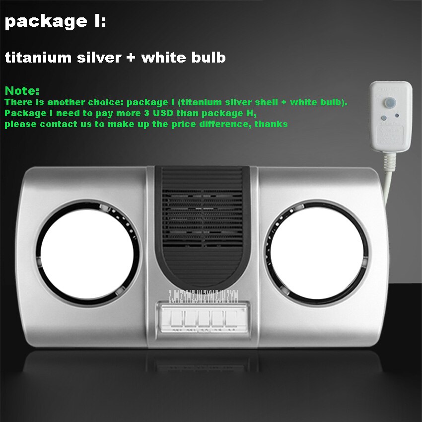 Hot Air Blower Bathroom Wall Lamp - Image 14