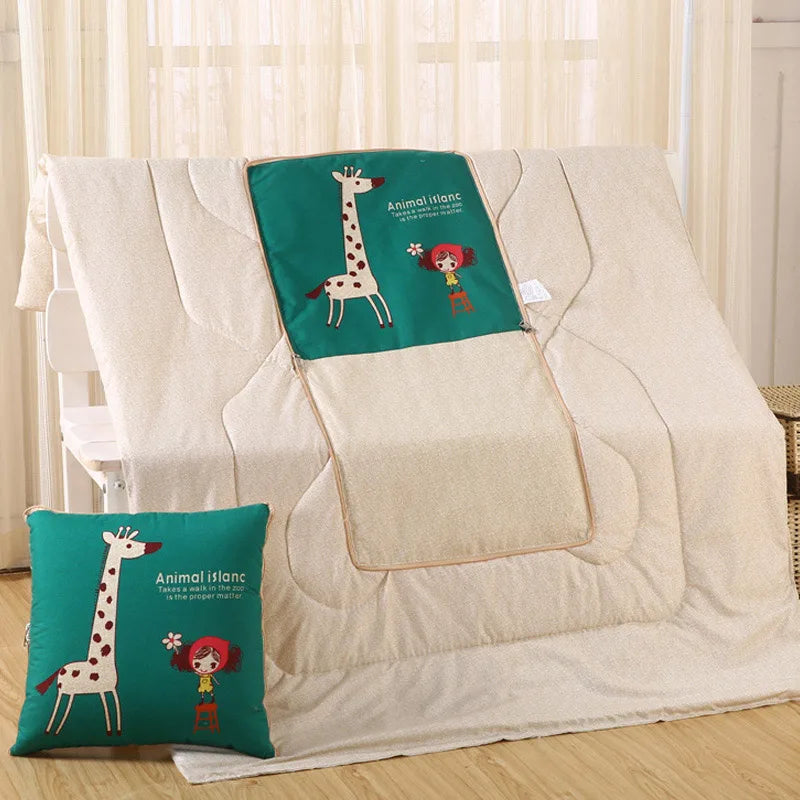 Cozy Convertible Pillow Quilt Combo Blanket - Image 16
