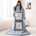 Lazy Wearable Cute Printed Comforter