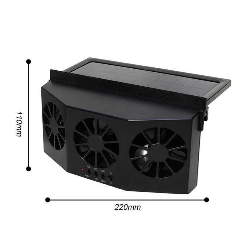 Auto Solar Ventilating Fan for Car - Image 5