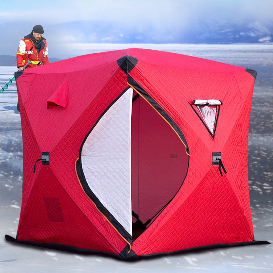 Winter Ice Cube Fishing Camping Tent - Image 8
