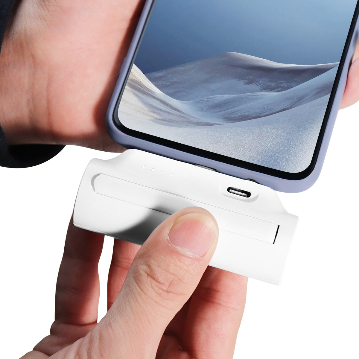 Pocket Power Mini Power Bank Phone Holder