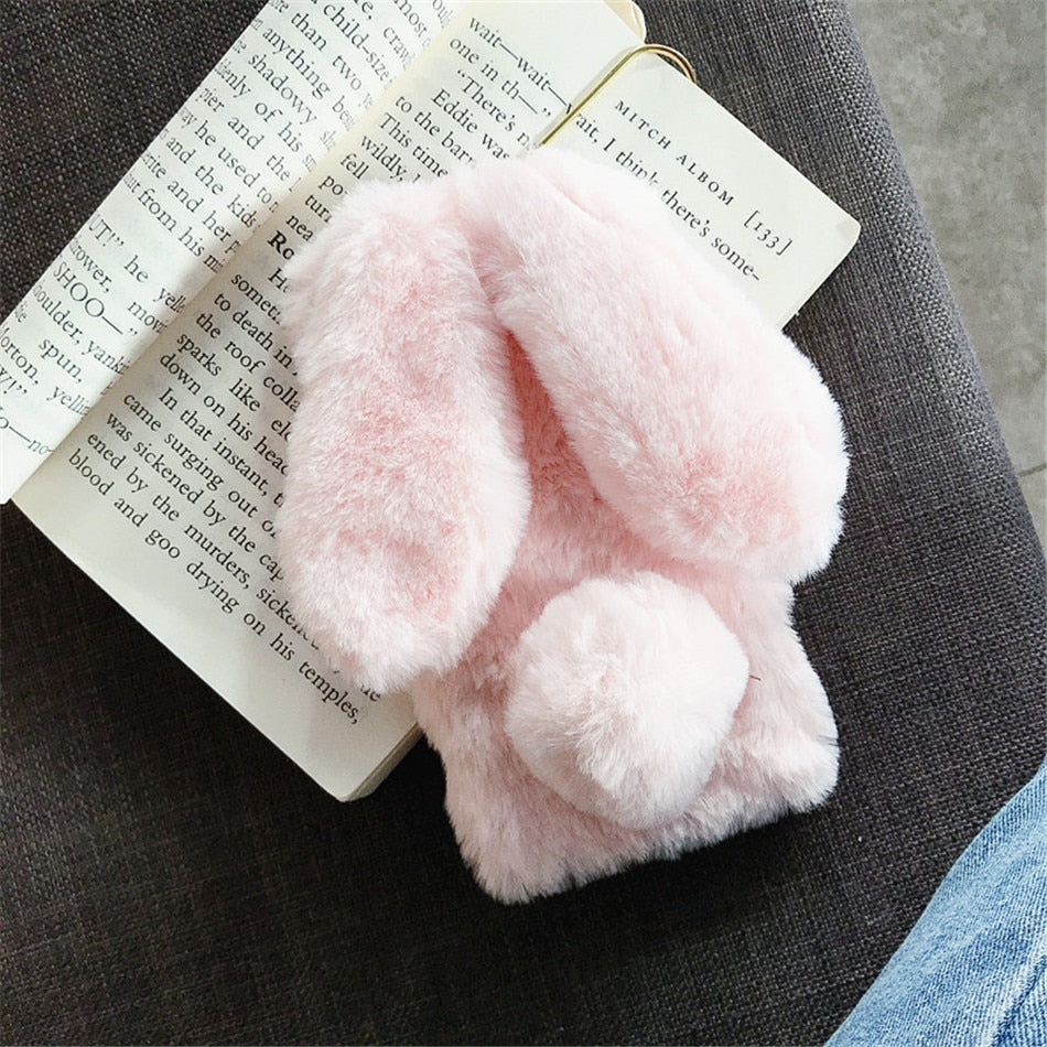 Fluffy Bunny Soft and Stylish iPhone Case