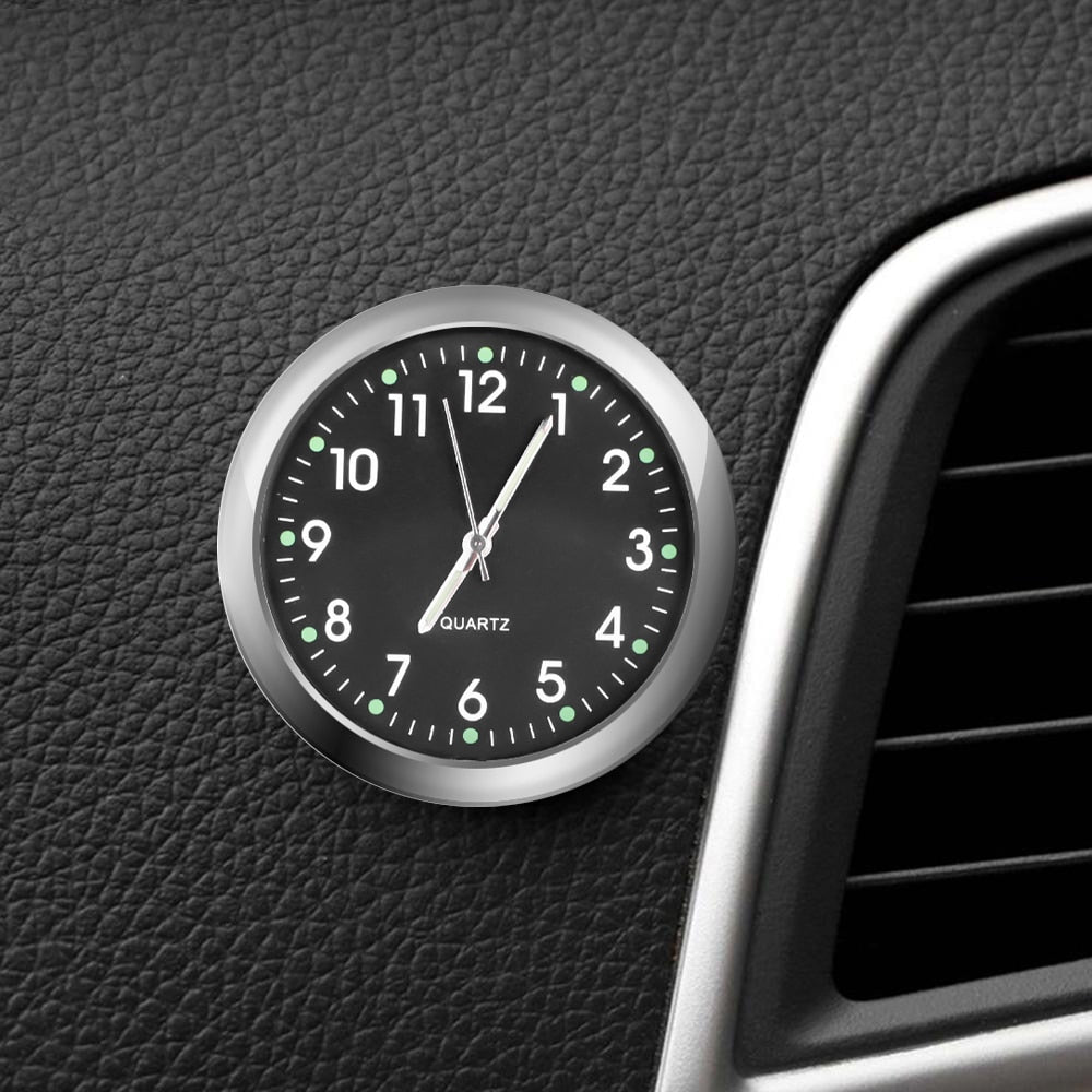 Stick-On Car Dashboard Luminous Clock