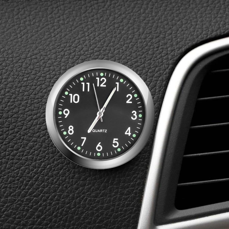 Stick-On Car Dashboard Luminous Clock - Image 1